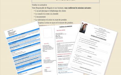 Du lycée au métier : CV et entretien